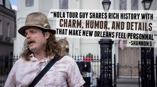 Nola tour GUY shares rich history with charm, humor, and details that make New Orleans feel personal -Shannon S