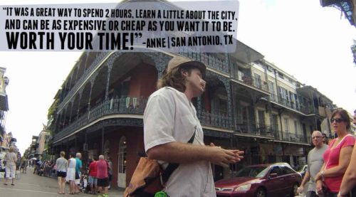 It was a great way to spend 2 hours, learn a little about the city, and can be as expensive or cheap as you want it to be. Worth your time! Anne - San Antonio, TX