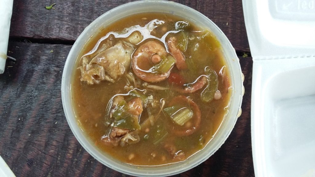 that's a pretty good gumbo