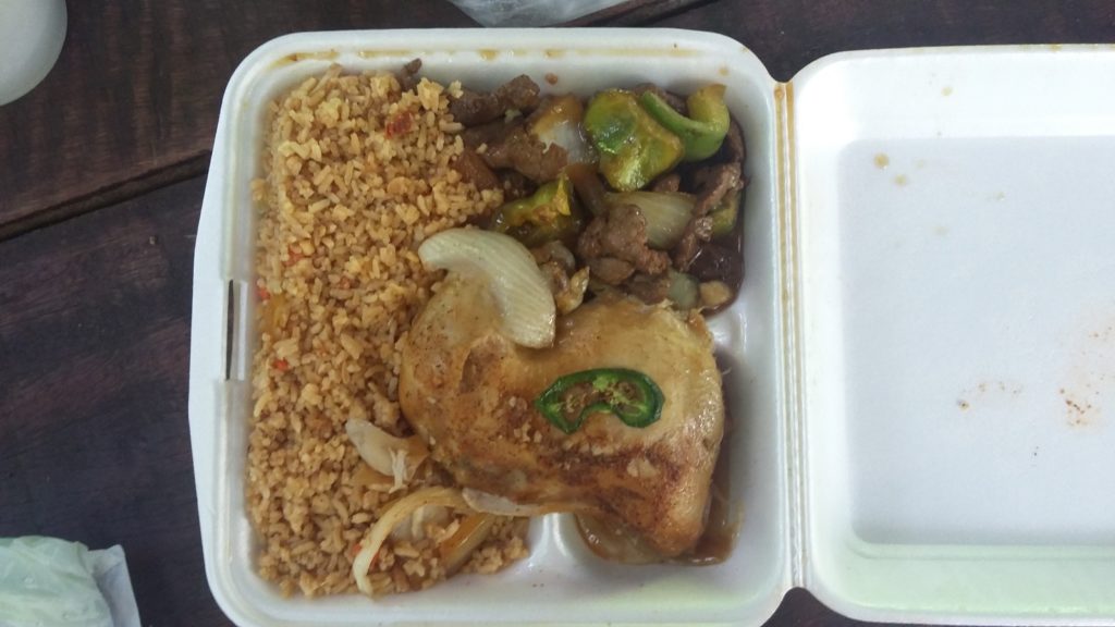 Three Item Plate $5.99