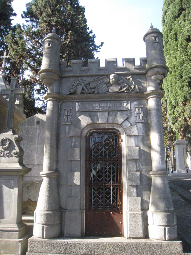 A romanesque tomb in Lisbon