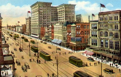 Canal Street in 1920s