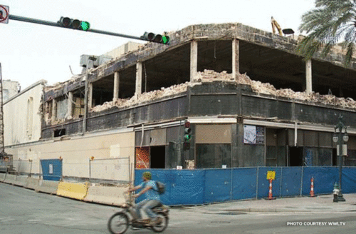 woolworths getting torn down