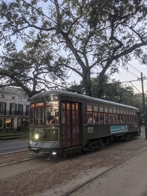 What is the Garden District Know for?