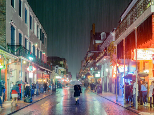 winter in New Orleans