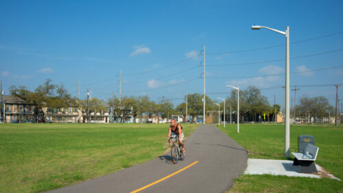 Biking in New Orleans